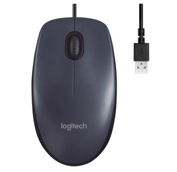 Logitech B100 muis - optisch