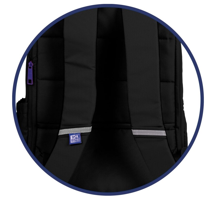 Laptop rugtas - zwart - 17 inch - 30 liter