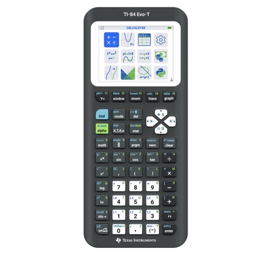 TI-84 EVO-T - grafische rekenmachine