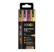 Posca Acrylmarkers - glitter - warm - 4st