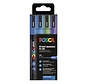 Acrylmarkers - glitter - koel - 4st