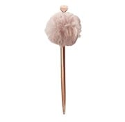 Balpen - rose goud - pompom
