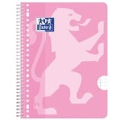 Oxford Collegeblok A4 - gelinieerd - roze