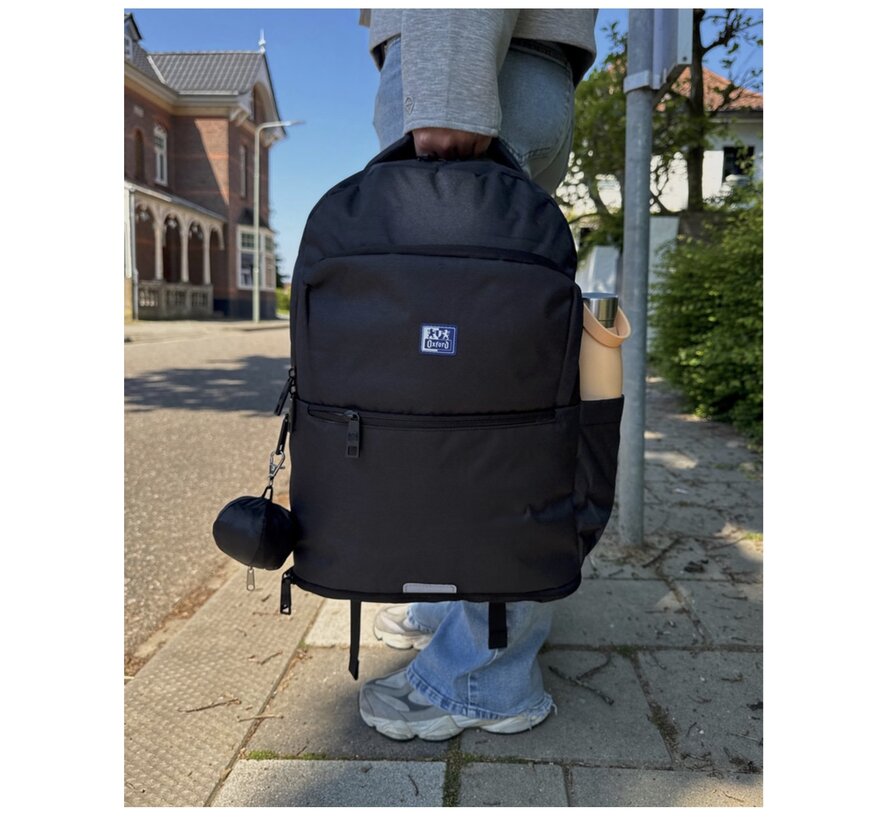 Laptop rugtas - blauw - 17 inch - 30 liter
