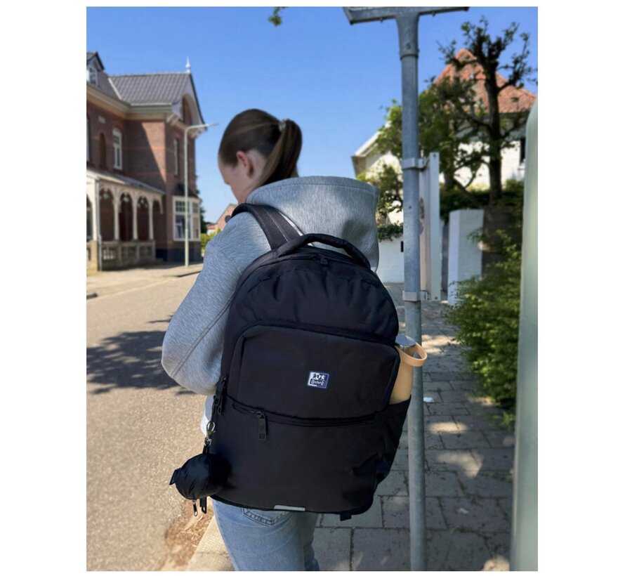 Laptop rugtas - blauw - 17 inch - 30 liter