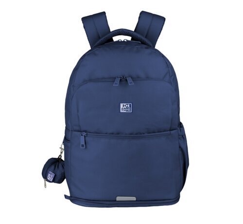 Oxford Laptop rugtas - blauw - 17 inch - 30 liter