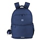 Laptop rugtas - blauw - 17 inch - 30 liter