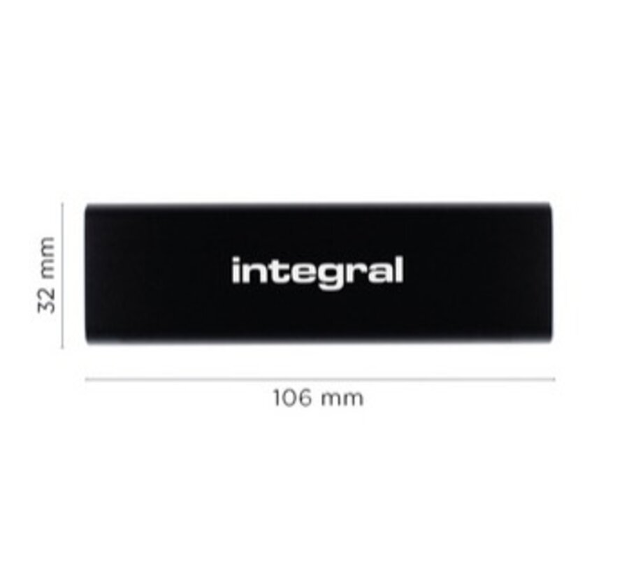 SSD schijf - USB-C - 2TB-flash drive