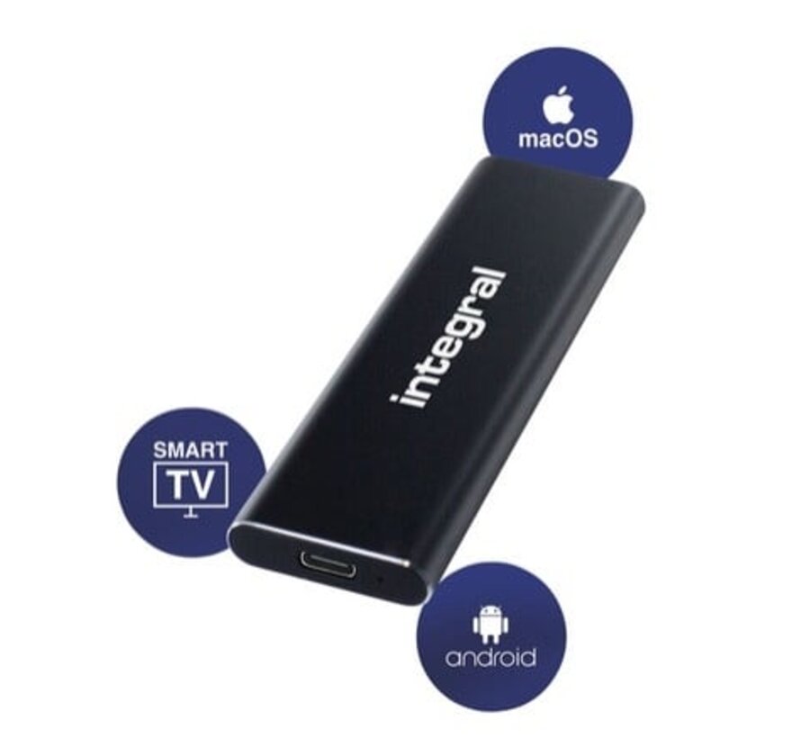 SSD schijf - USB-C - 2TB-flash drive