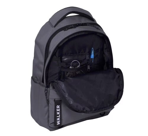 Walker Laptop rugtas - Alpha Classic Asphalt Grey - 15 inch - 29 liter