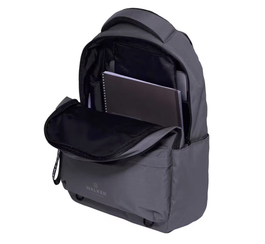 Laptop rugtas - Alpha Classic Asphalt Grey - 15 inch - 29 liter