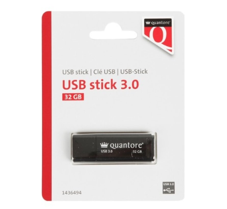 USB 3.0 stick zwart -  32 GB