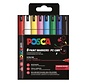 Acrylmarkers - PC1MR - basis - extra fijn - 8st