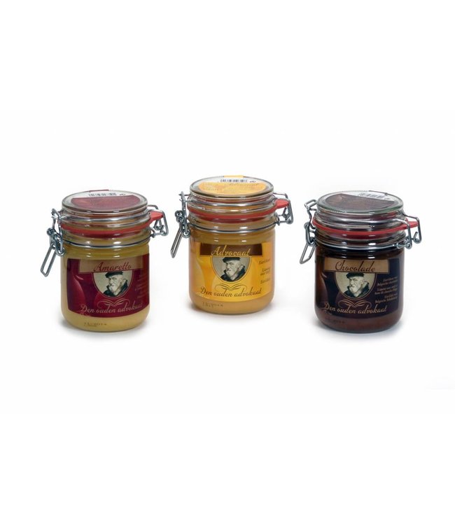 Den Oude Advokaat Den Ouden Advokaat - Advocaat Chocolade Weckpot 350ml