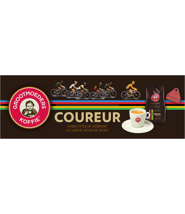 Grootmoeders Koffie Coureur Take Away beker 230ml