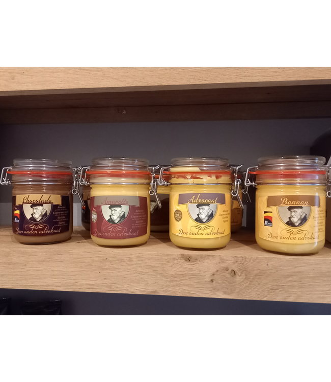 Den Oude Advokaat Den Ouden Advokaat - Advocaat Chocolade Weckpot 350ml