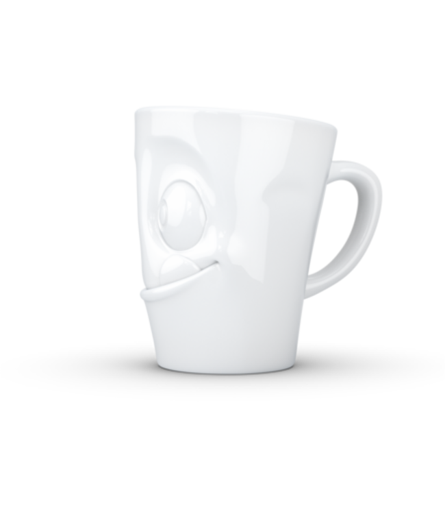 Tassen  'Tassen' mok met handvat, 350ml, wit - Lekker