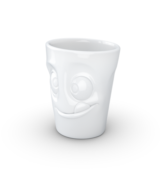 Tassen  'Tassen' mok met handvat, 350ml, wit - Lekker