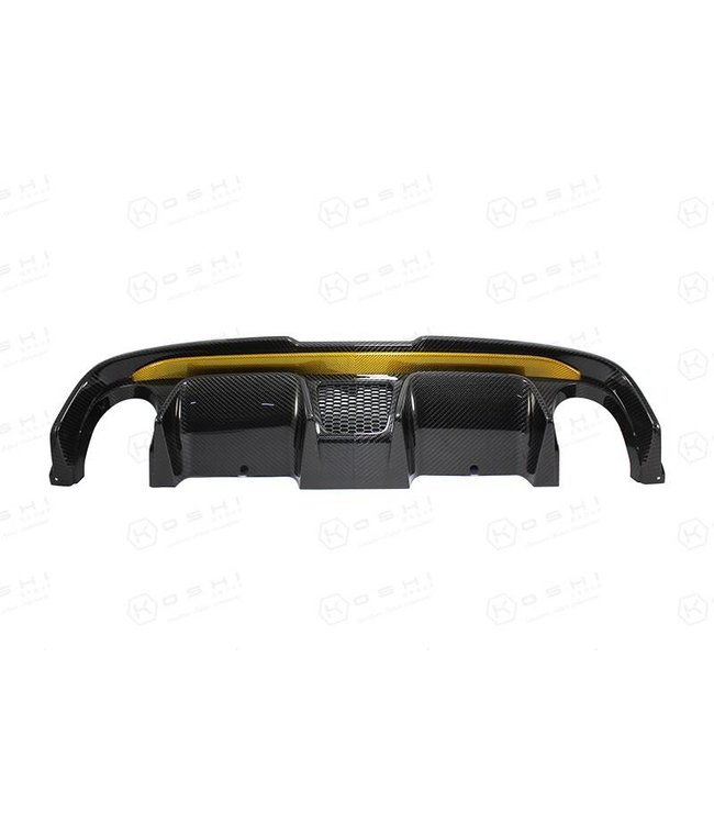 Koshi Group Abarth Fiat 500 Double Exhaust Diffuser