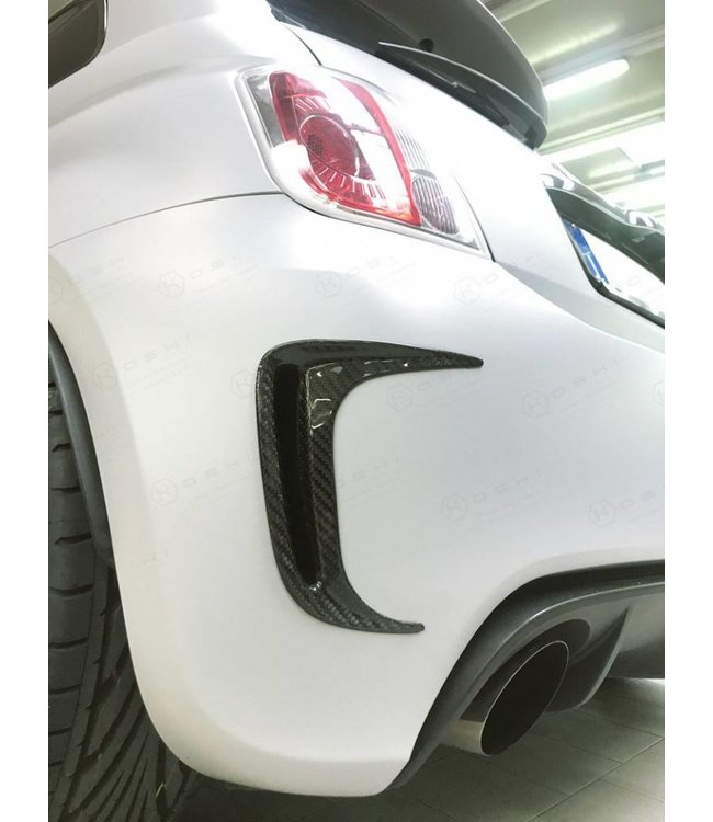 Koshi Group Abarth Fiat 500 Rear Bumper Air Intake