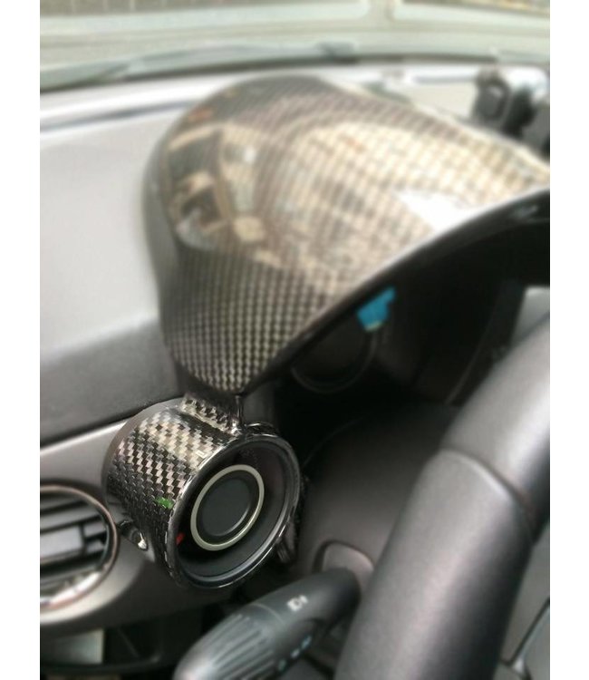 Koshi Group Fiat Abarth 500/595 Boost Gauge Cover