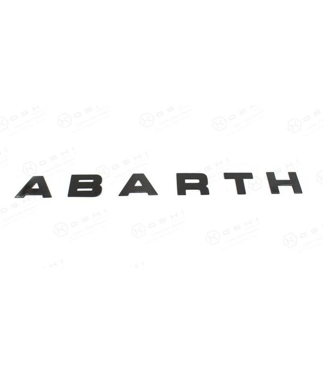 Koshi Group Abarth 595 (2016-) Front Letters