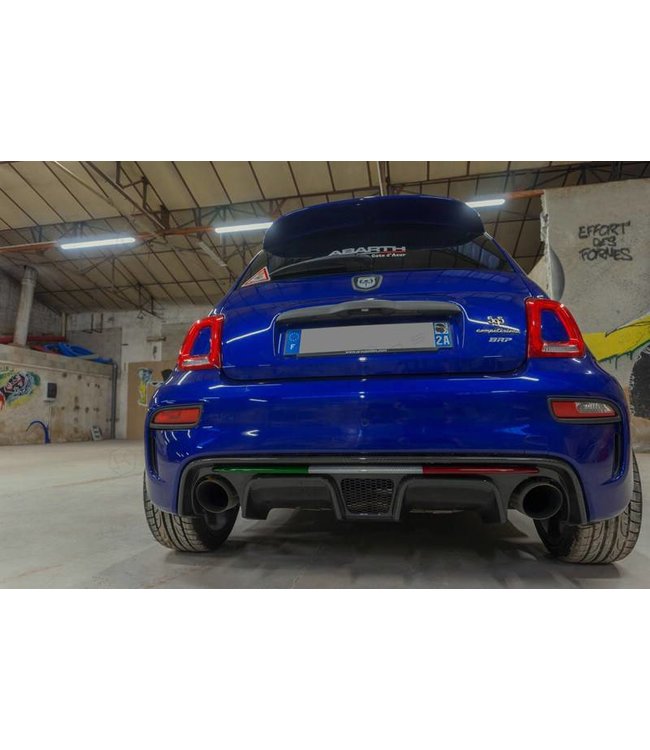Koshi Group Abarth 595 (2016-) Rear Diffuser Lip Cover