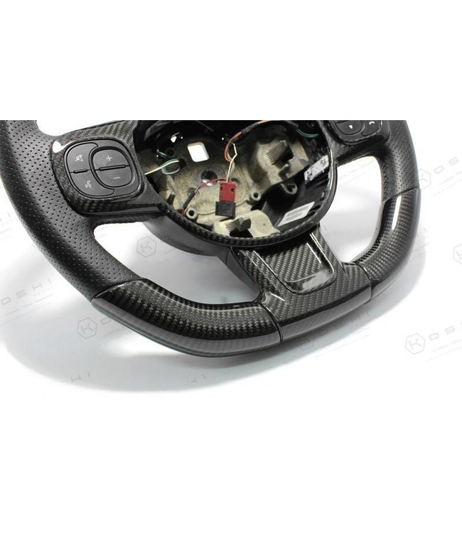 Koshi Group Abarth 595 (2016-) Frontal Decor Cover Steering Wheel