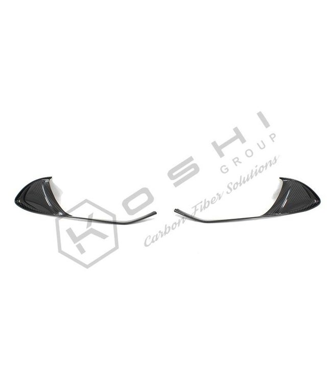 Koshi Group Alfa Romeo 4C Front Bumper Flaps