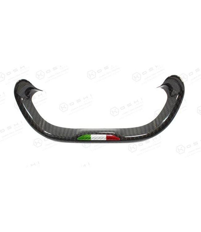 Koshi Group Alfa Romeo 4C Steering Wheel Italian Flag Badge