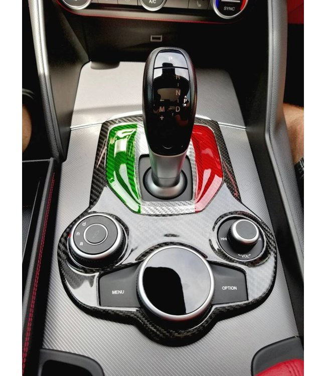 Koshi Group Alfa Romeo Giulia Central Console Tunnel Trim