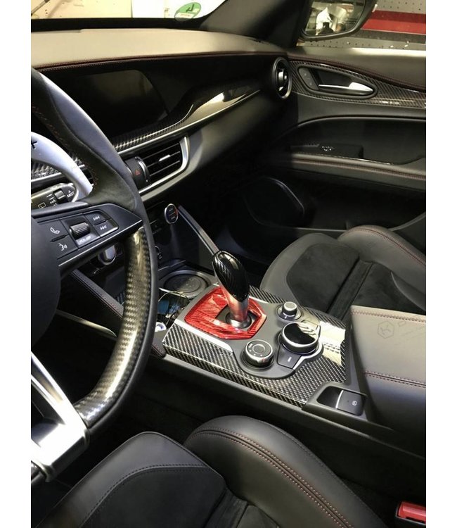 Koshi Group Alfa Romeo Giulia Central Console Tunnel Trim