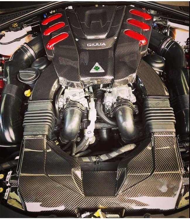 Koshi Group Alfa Romeo Giulia QV Engine Cover