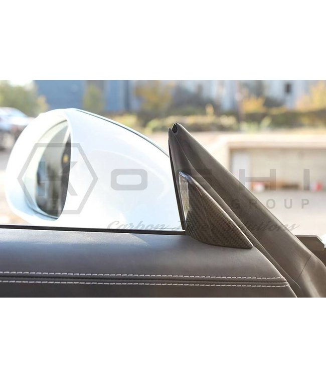 Koshi Group Porsche 911 GT3 Interior Door Triangle - A Pillar Cover