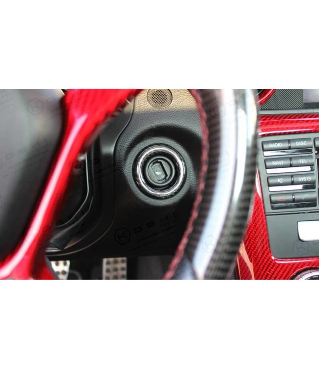 Koshi Group Mercedes Benz SLK R172 Stop Engine Push Button Key Frame