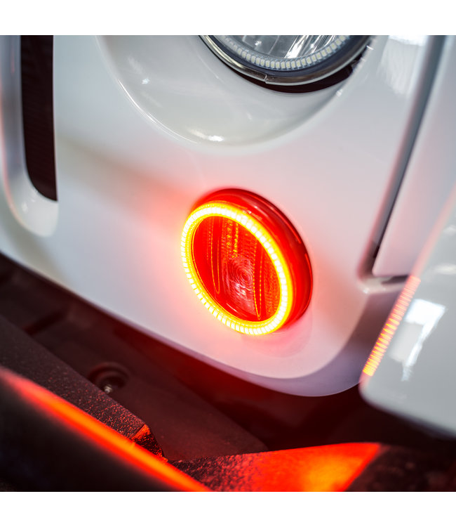 Oracle Lighting 2007-2017 Jeep Wrangler JK ORACLE LED Turn Signal Halo Kit - Waterproof