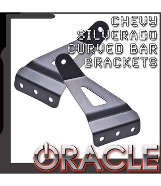 Oracle Lighting 2007-2013 Silverado/Sierra ORACLE Curved 50" LED Light Bar Brackets