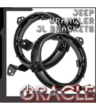 Oracle Lighting 2018-2019 Jeep Wrangler JL Adjustable 7in. Headlight Brackets (Pair)