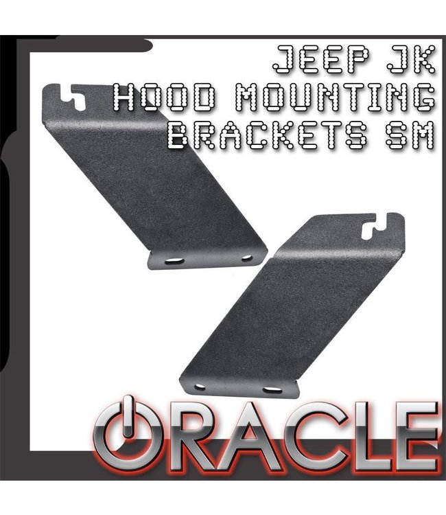 Oracle Lighting ORACLE Jeep JK Hood Mounting Brackets SM (Pair)