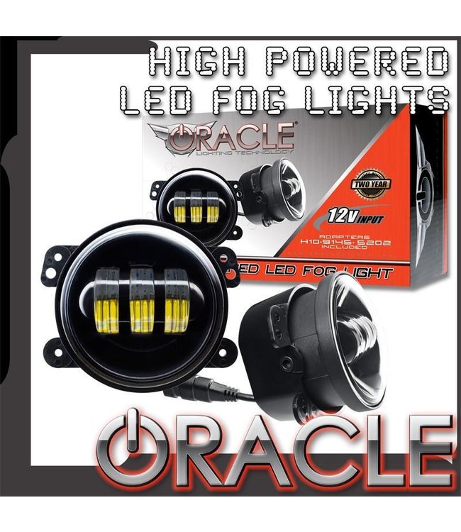 Oracle Lighting ORACLE High Powered LED Fog Light Replacement - (Pair)