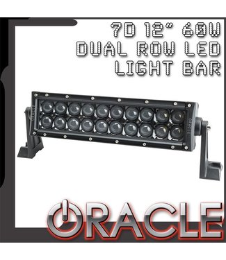 Oracle Lighting ORACLE Black Series - 7D 12 60W Dual Row LED Light Bar