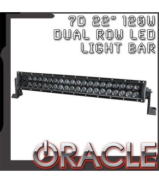 Oracle Lighting ORACLE Black Series - 7D 22 120W Dual Row LED Light Bar