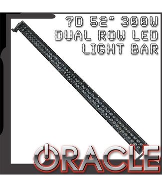 Oracle Lighting ORACLE Black Series - 7D 52" 300W Dual Row LED Light Bar