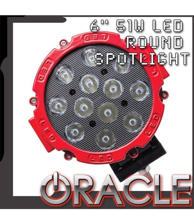 Oracle Lighting ORACLE Off-Road 6" 51W LED Round Spot Light