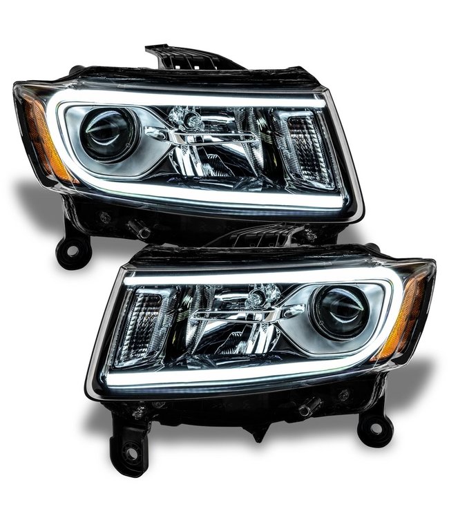 Oracle Lighting 2014-2015 Jeep Grand Cherokee Pre-Assembled Head Lights - (Non-HID)