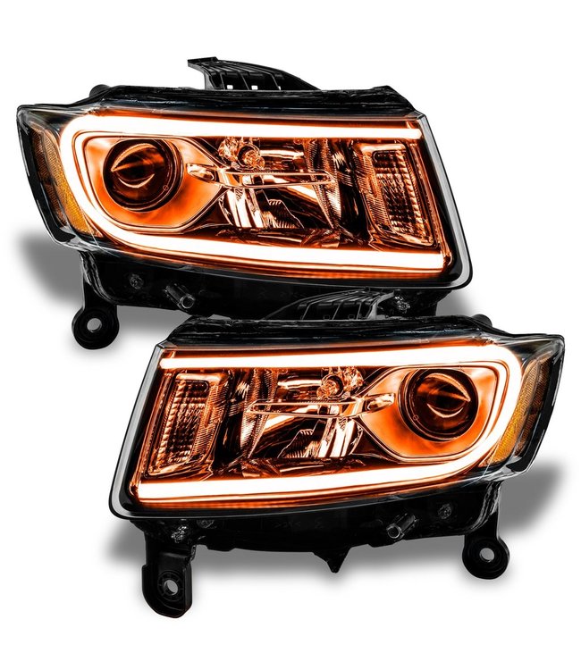 Oracle Lighting 2014-2015 Jeep Grand Cherokee Pre-Assembled Head Lights - (Non-HID)