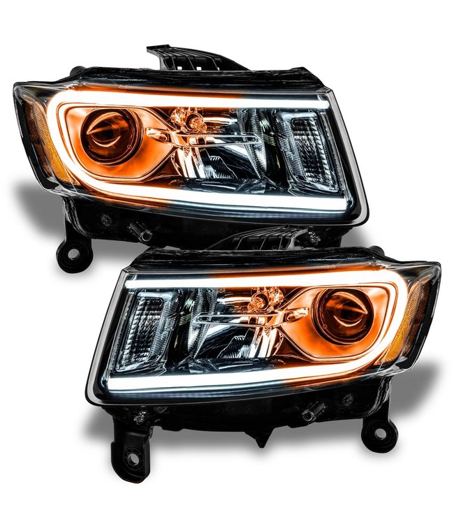 Oracle Lighting 2014-2015 Jeep Grand Cherokee Pre-Assembled Head Lights - (Non-HID)