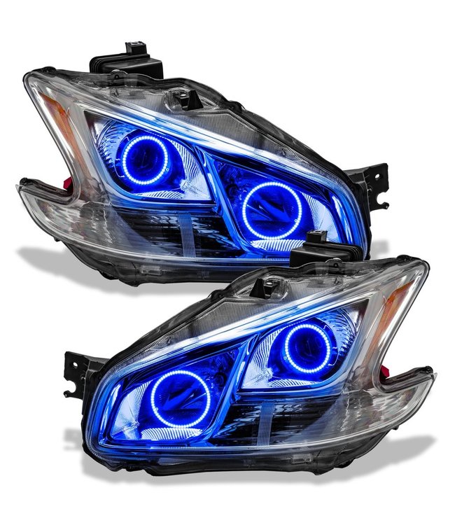 Oracle Lighting 2009-2013 Nissan Maxima Pre-Assembled Head Lights - (Non-HID) - Chrome