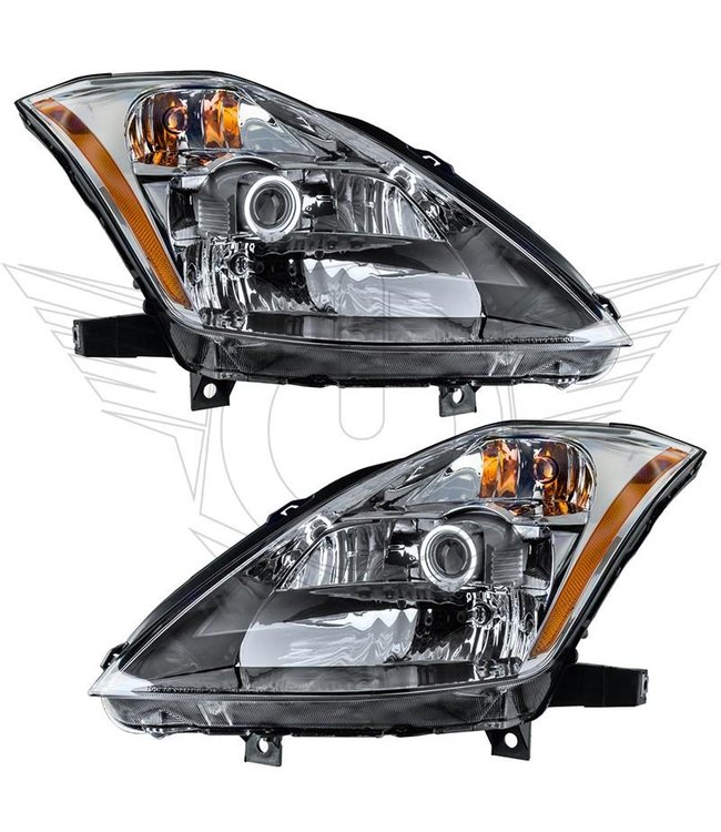Oracle Lighting 2003-2005 Nissan 350Z Pre-Assembled Head Lights - (HID Style)