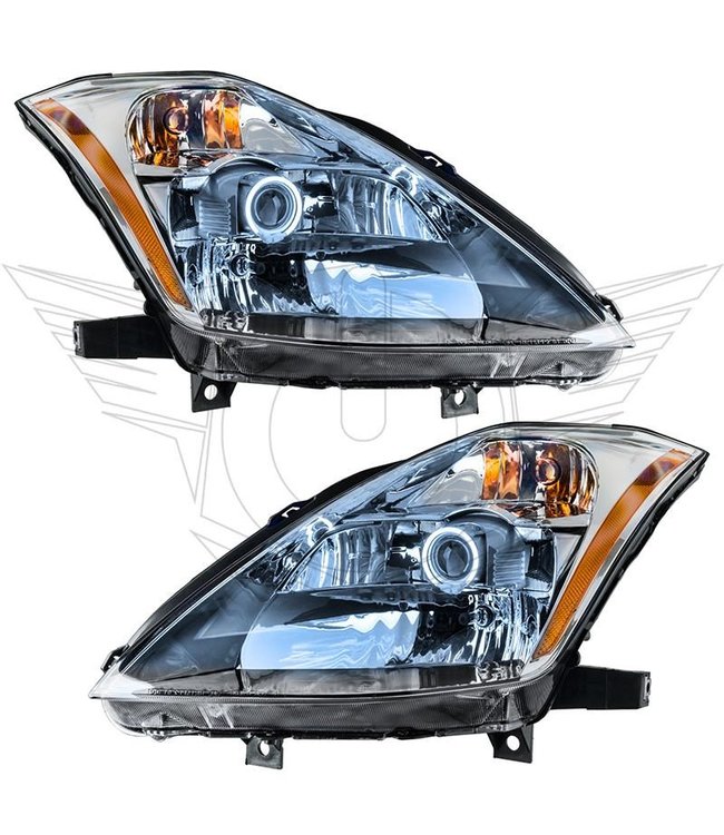 Oracle Lighting 2003-2005 Nissan 350Z Pre-Assembled Head Lights - (HID Style)